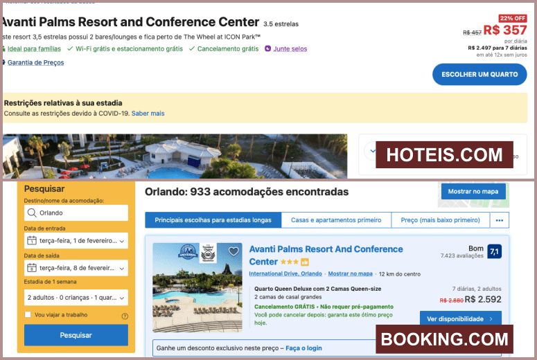 Onde reservar seu Hotel com Melhor Preço