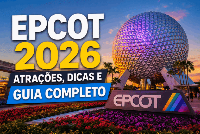 EPCOT 2026: Atrações, Dicas e Guia Completo