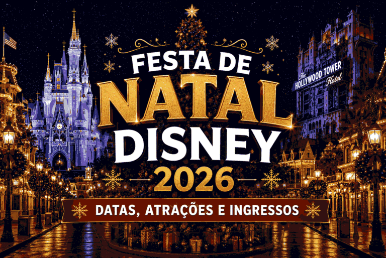 Festa de Natal da Disney 2026: Datas, Atrações e Ingressos