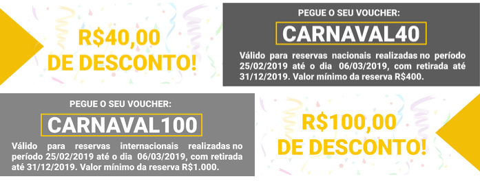 Cupom de Desconto Rentcars