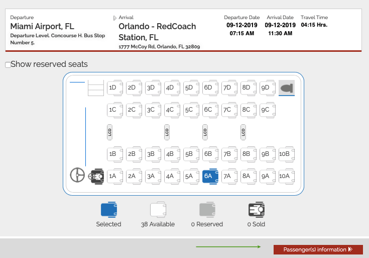 Como ir de Miami a Orlando de Ônibus