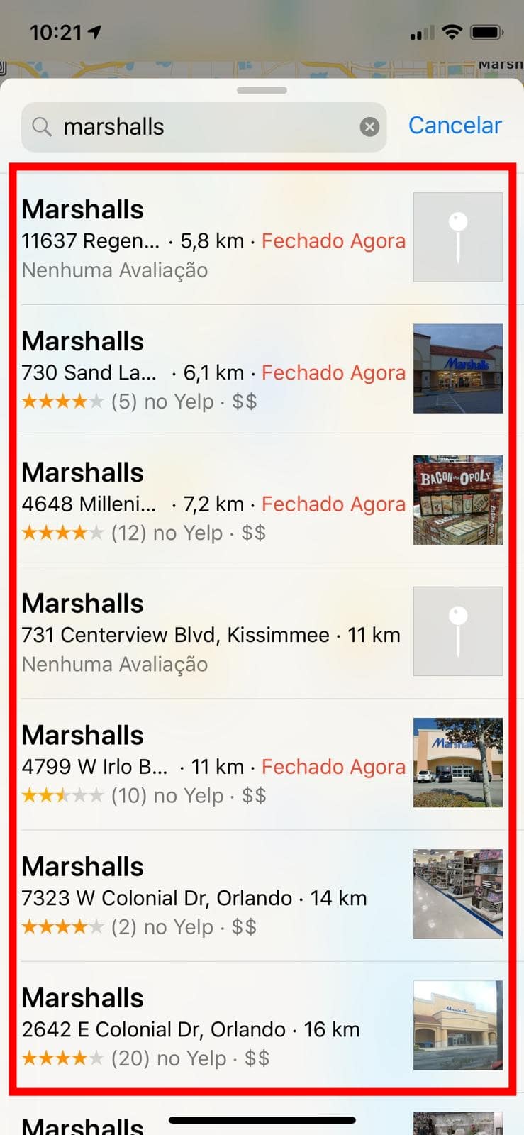 Como Localizar Lojas e Lugares
