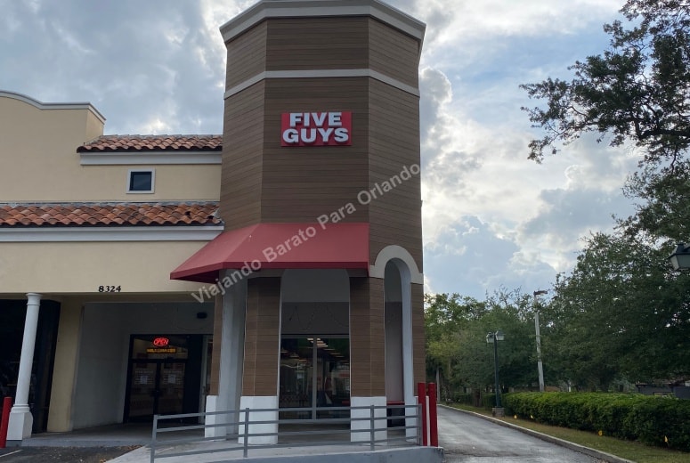 Five Guys - Viajando Barato Para Orlando