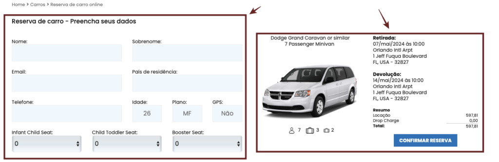 Aluguel de Carro na Alamo