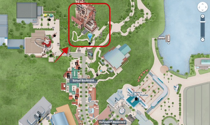 torre do terror - Hollywood Studios