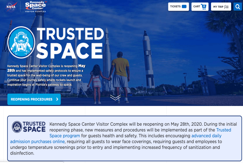 Kennedy Space Center Divulga Data de Reabertura