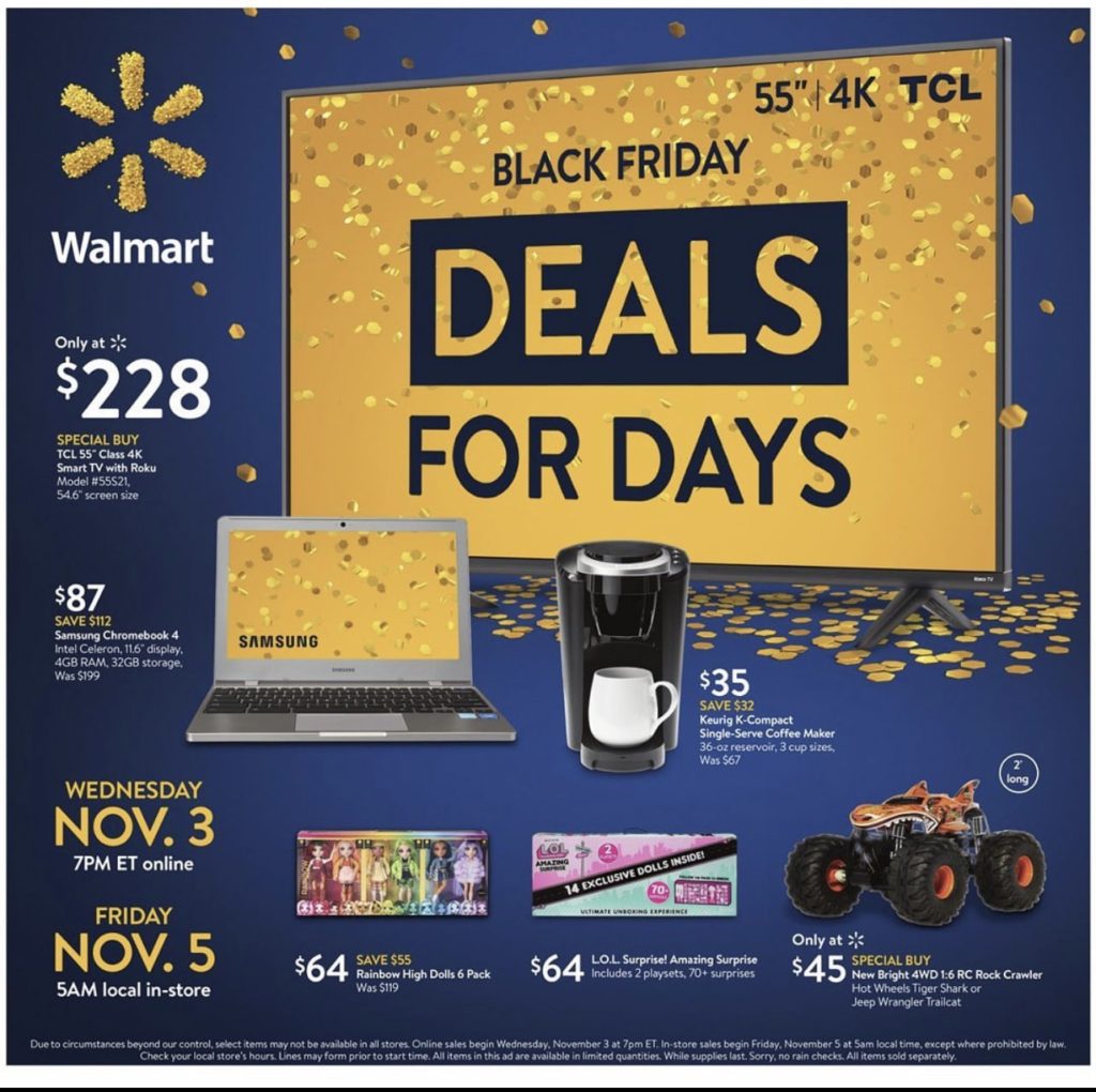 Black Friday Walmart 2021