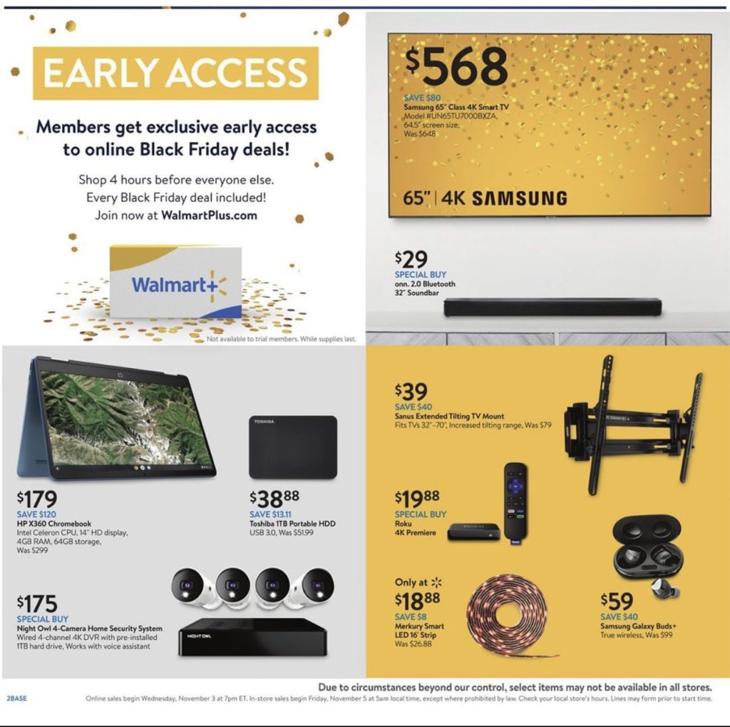 Black Friday Walmart 2021