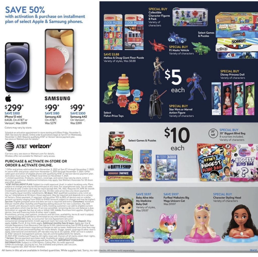 Black Friday Walmart 2021