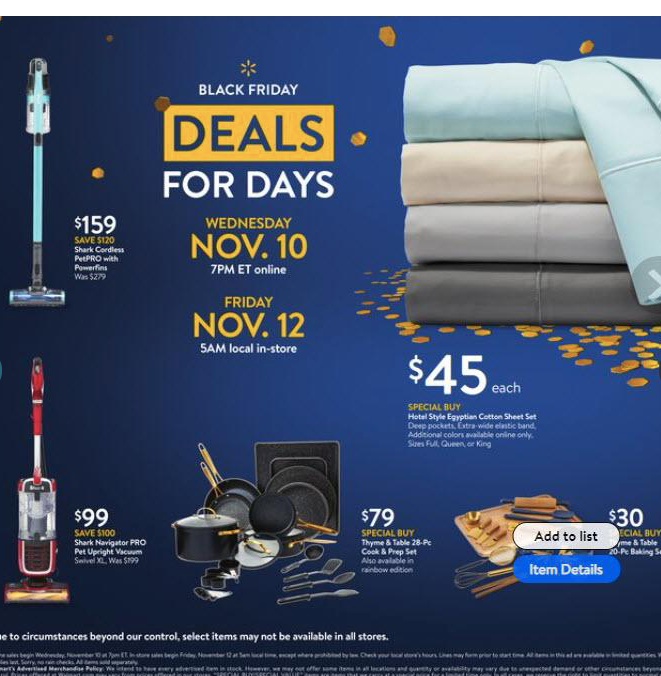 Black Friday Walmart 2021