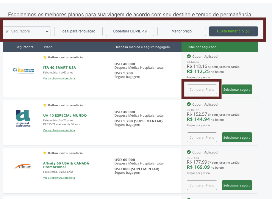 Black Friday Seguro Viagem: 