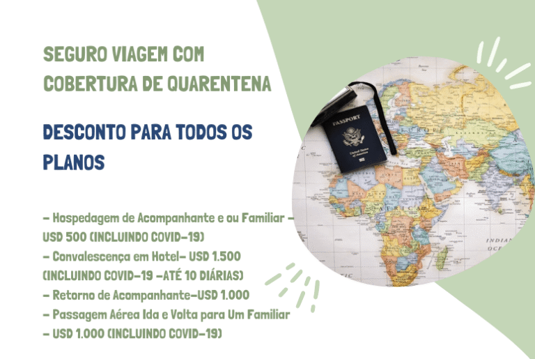 Seguro Viagem Com Cobertura de Quarentena