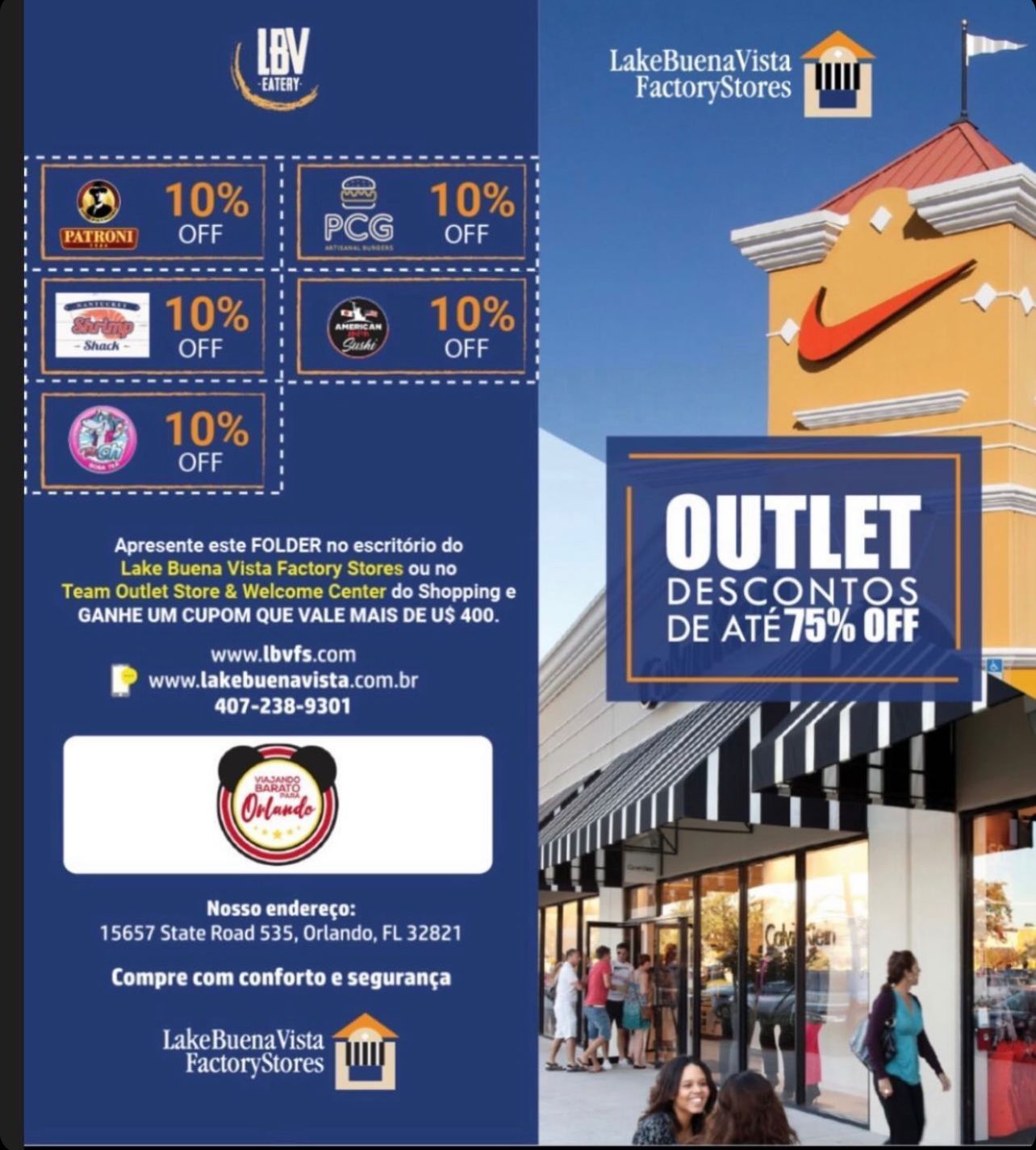 Guia de Compras em Orlando