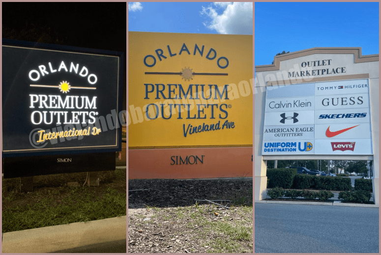 Florida, Orlando International Premium Outlets, Forever 21 face