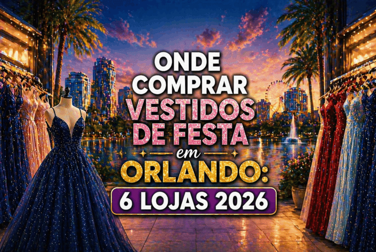 Onde comprar vestidos de festa em Orlando