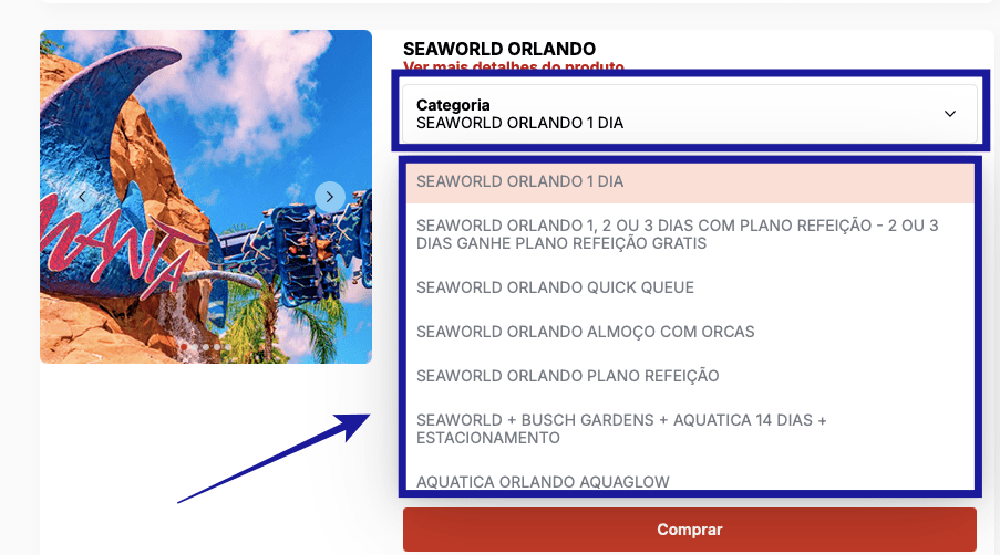 Ingressos SeaWorld Orlando