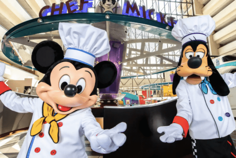 Restaurantes com Personagens na Disney