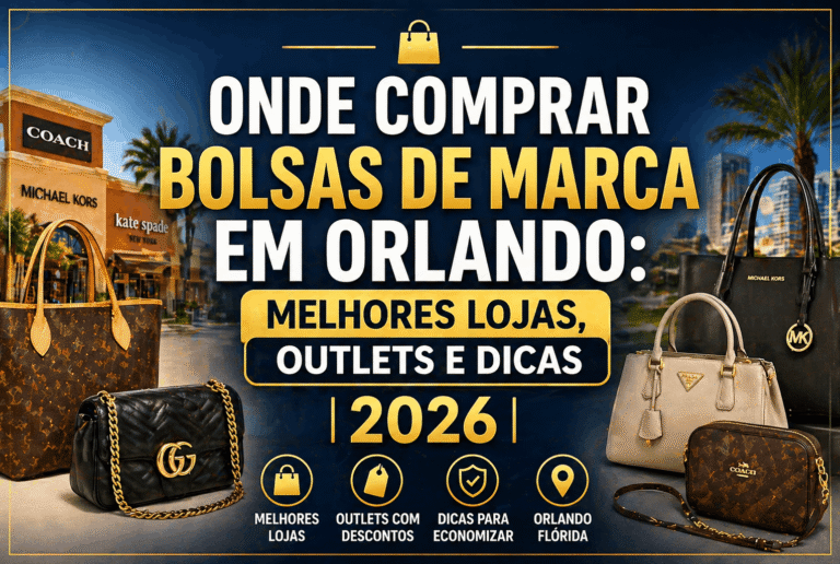 onde comprar bolsas de marca em Orlando