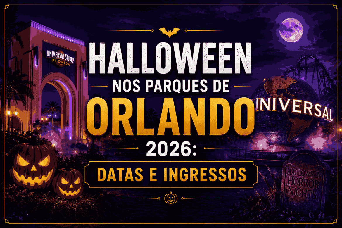 Halloween nos Parques de Orlando 2026