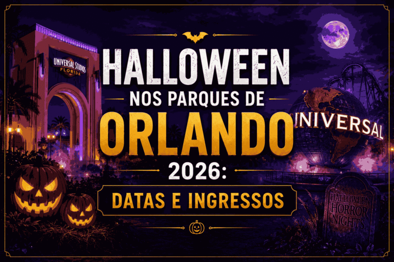 Halloween nos Parques de Orlando 2026