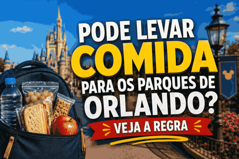 Pode Levar Comida para os Parques de Orlando