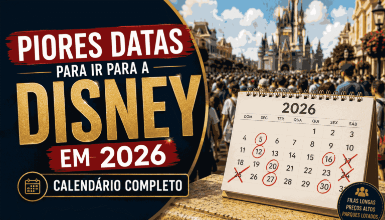 piores datas para ir para a disney