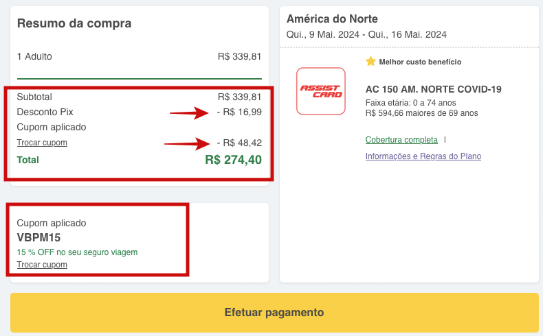 Cupom de Desconto - Seguro Viagem para Gestante