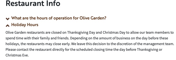 Quais Lojas e Lugares Estarão Abertos ou Fechados em Orlando na Thanksgiving