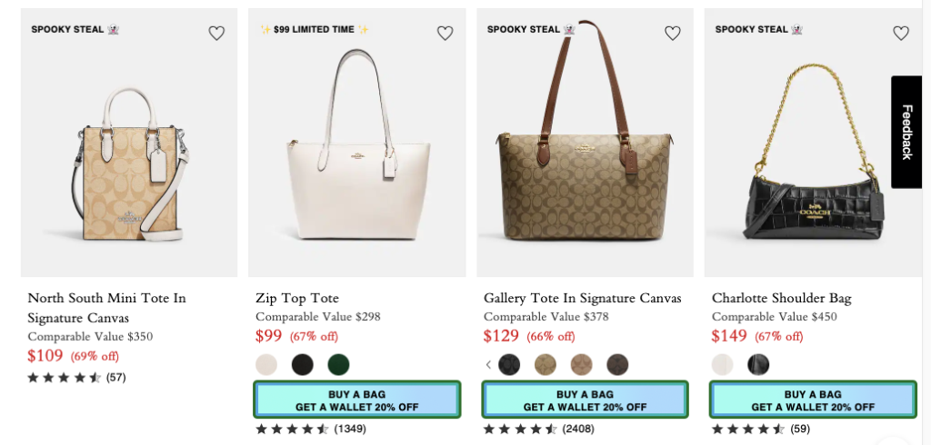 site da coach