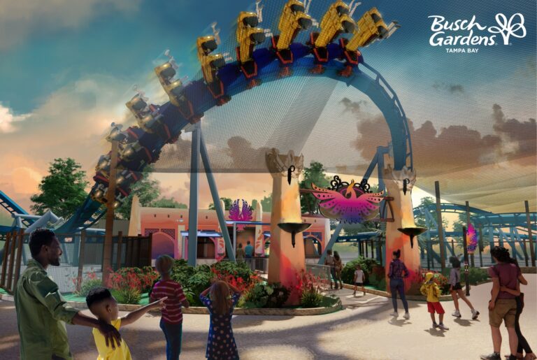 Nova Atração no Bush Gardens para 2024
