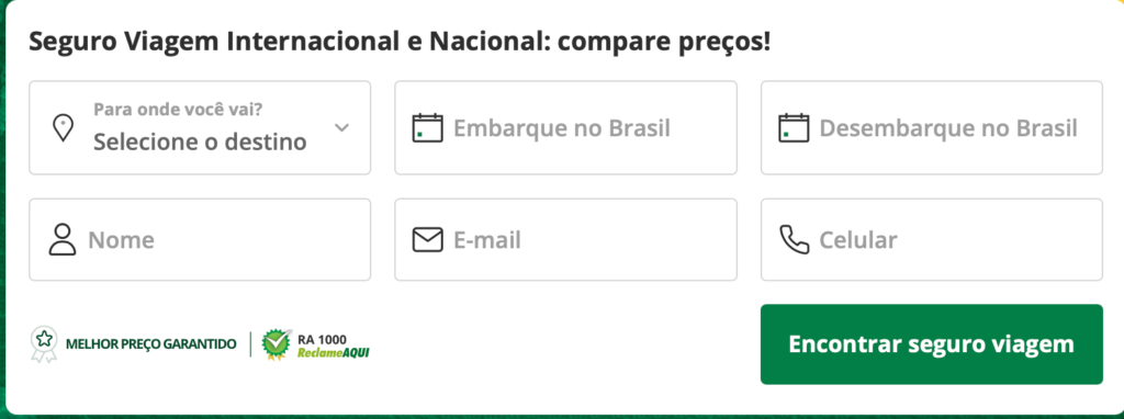 Cotação de seguro para gestante na plataforma SegurosPromo passo a passo