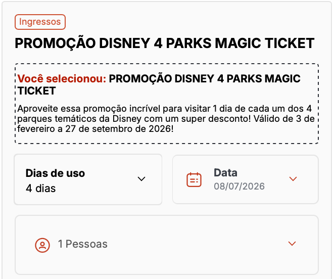 Ingressos Disney com Desconto 