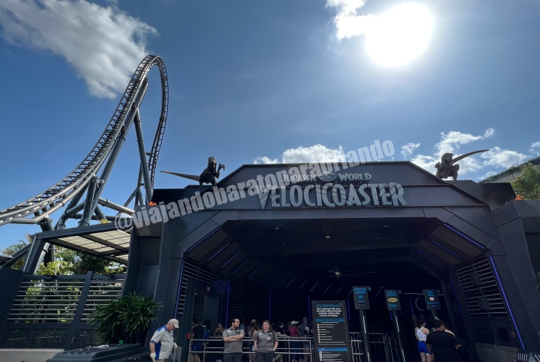 VelociCoaster melhor atração Islands of Adventure