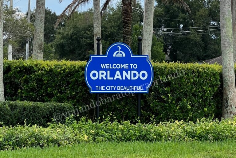 Chegando em Orlando