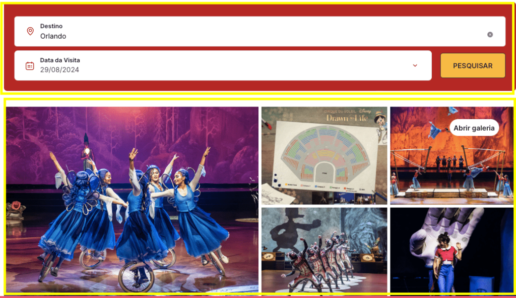 ingressos parques da disney