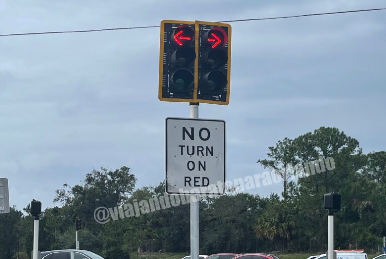 Virar a Direita no Sinal Vermelho em Orlando
