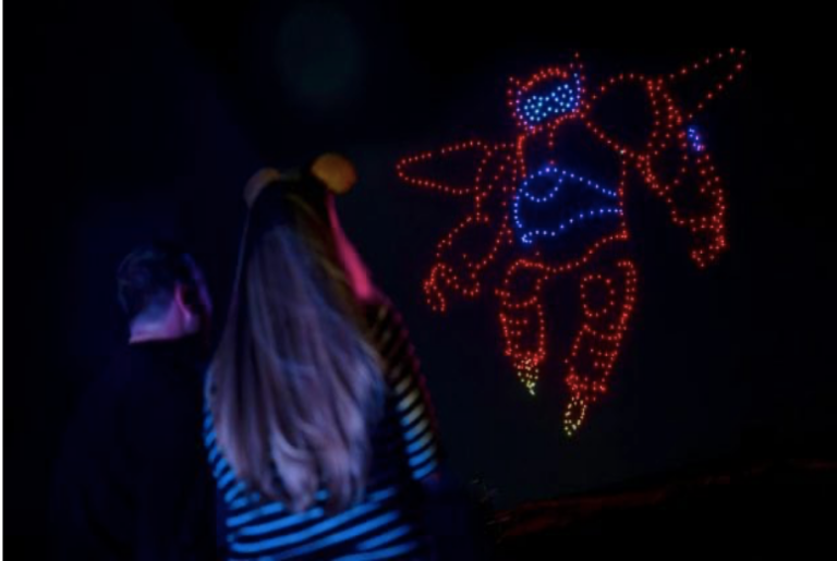 Show de Drones na Disney Springs - Disney Dreams That Soar
