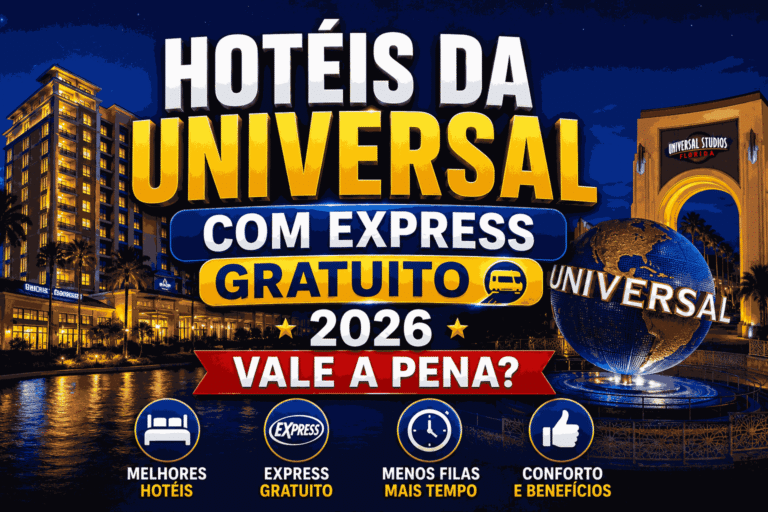 Hotéis da Universal com Express Gratuito