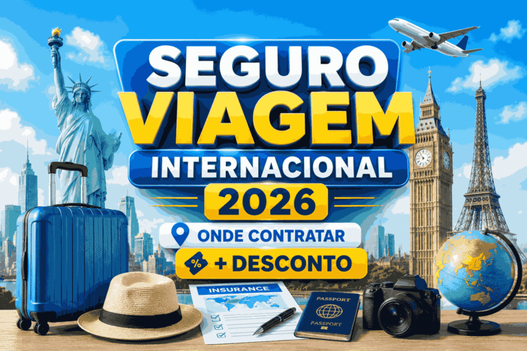Seguro Viagem Internacional 2026: Onde Contratar + Desconto Seguro Viagem Internacional