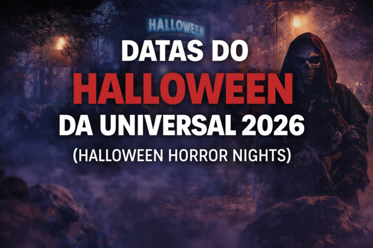 Datas do Halloween da Universal 2026