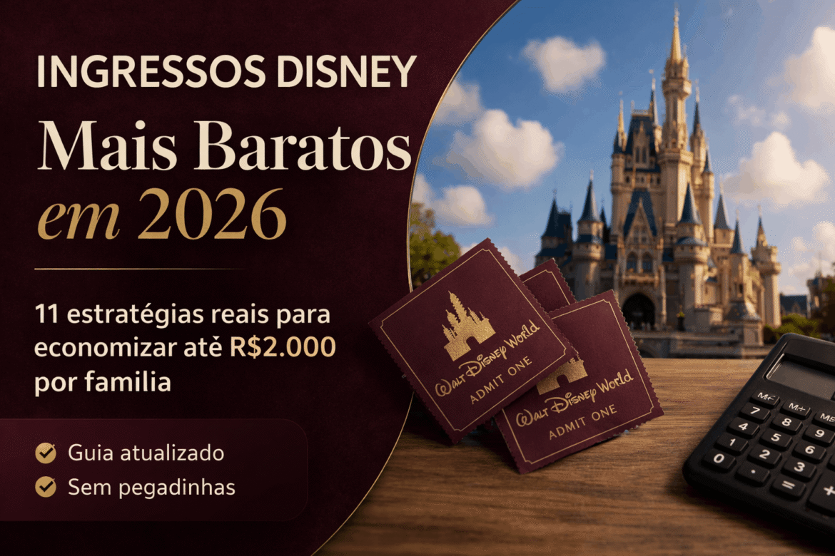 Ingressos Disney Mais Baratos