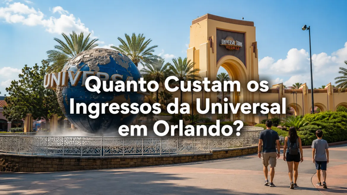 Quanto Custam os Ingressos da Universal em Orlando Quanto custam os ingressos da Universal em Orlando: entrada de parque temático