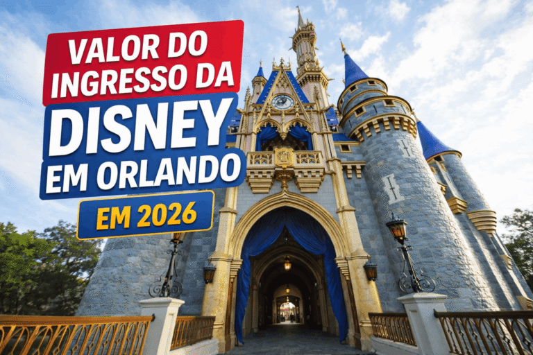 Valor do Ingresso da Disney