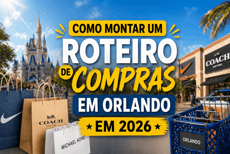 como montar um roteiro de compras em orlando