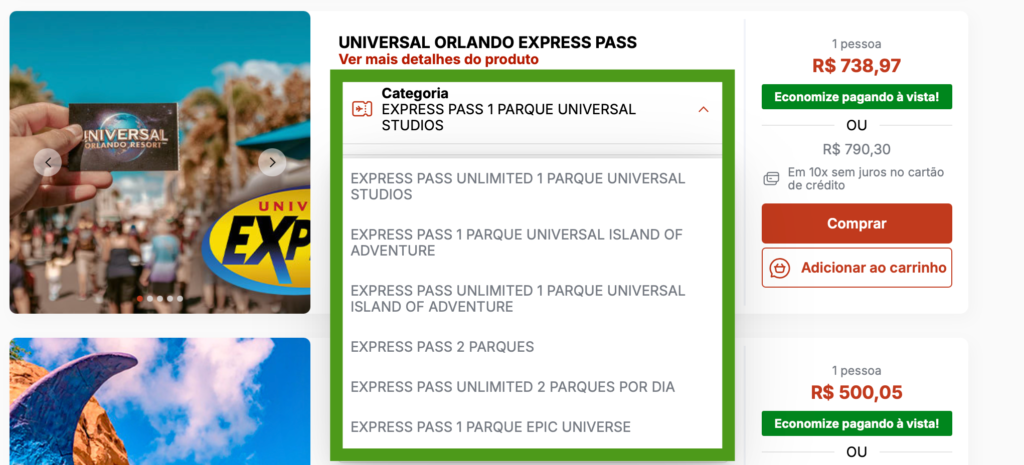 como funciona o express pass da universal orlando