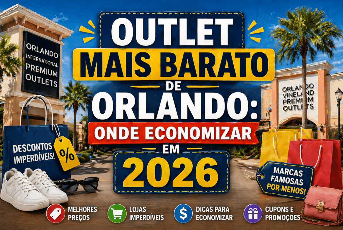 Outlet mais barato de Orlando