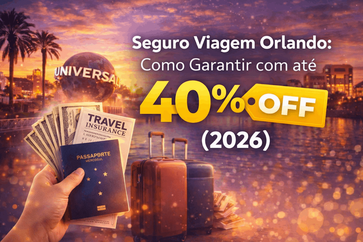 Seguro Viagem Orlando: Como Garantir com até 40% OFF (2026) Seguro Viagem Orlando