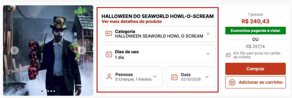 Halloween SeaWorld Orlando