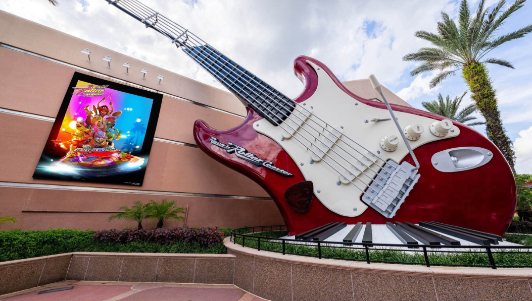 Montanha-russa Rock n Roller Coaster dos Muppets no Hollywood Studios em 2026