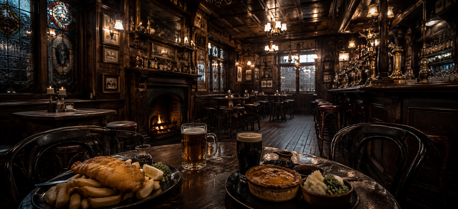 Restaurante Leaky Cauldron no Beco Diagonal em Universal Studios